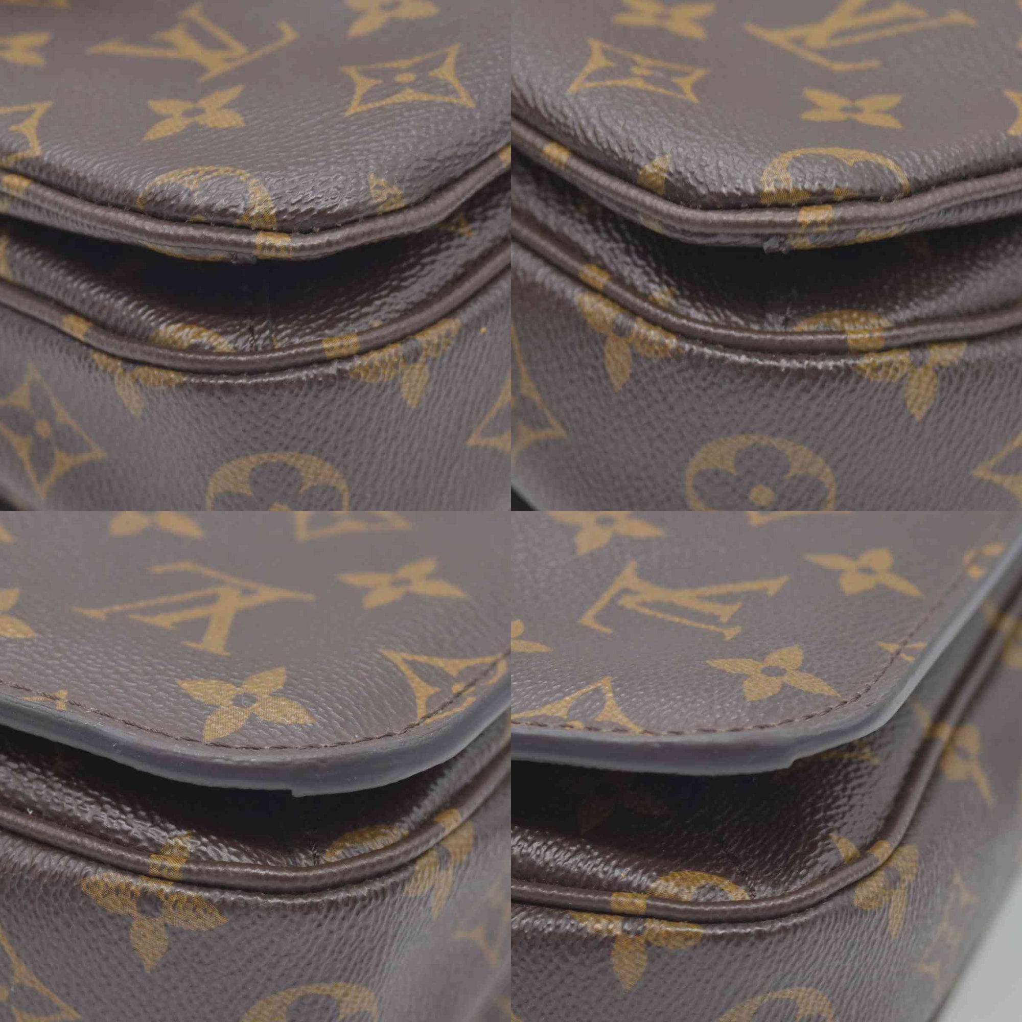 $2750 Louis Vuitton  Monogram Pochette Metis DU1139