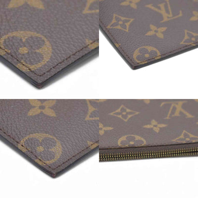 Louis Vuitton  Monogram Felicie Chain Wallet Zippered Insert Fuchsia