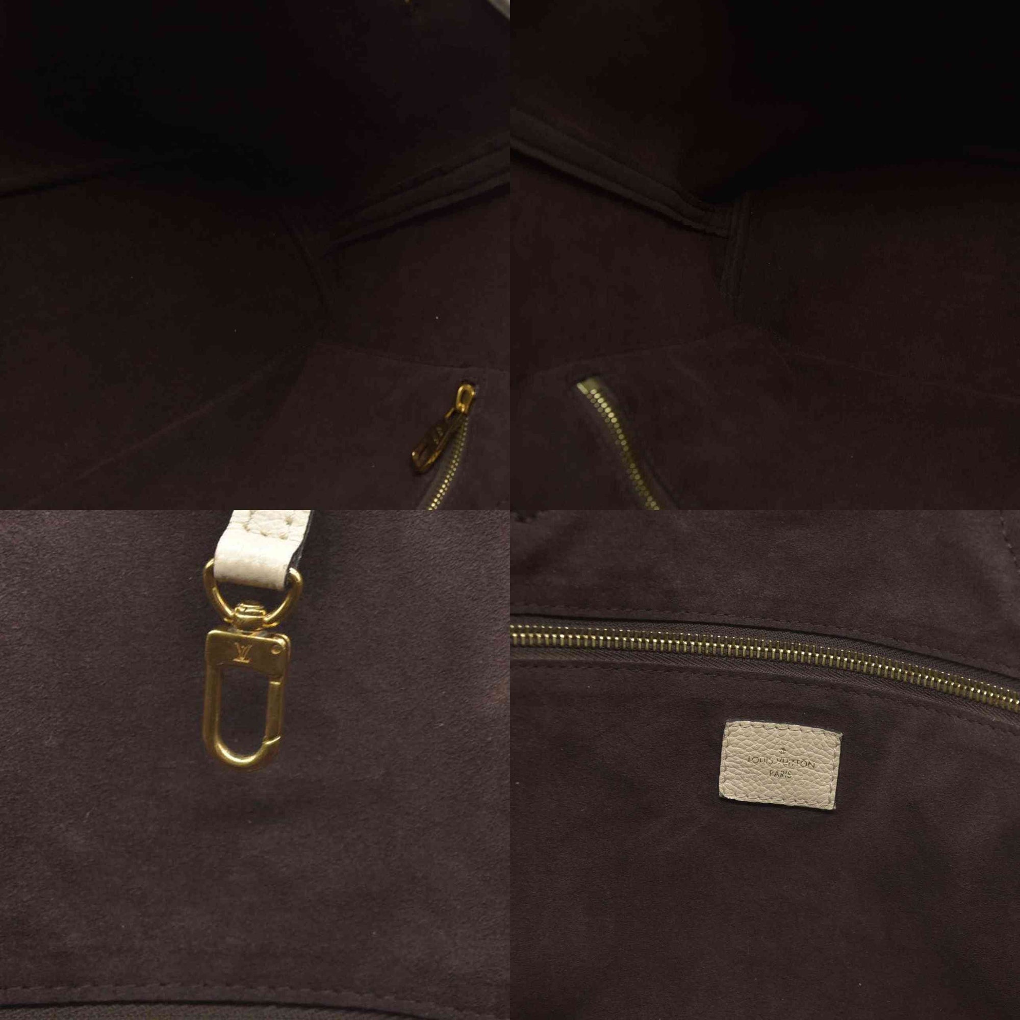 $2710 Louis Vuitton Monogram Giant Empreinte Neverfull MM