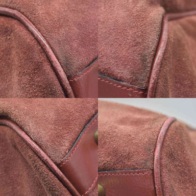 Cartier Suede Boston Bag Consignment