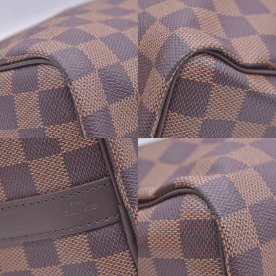 $1980 Louis Vuitton Damier Ebene Speedy Bandouliere 25 RFID
