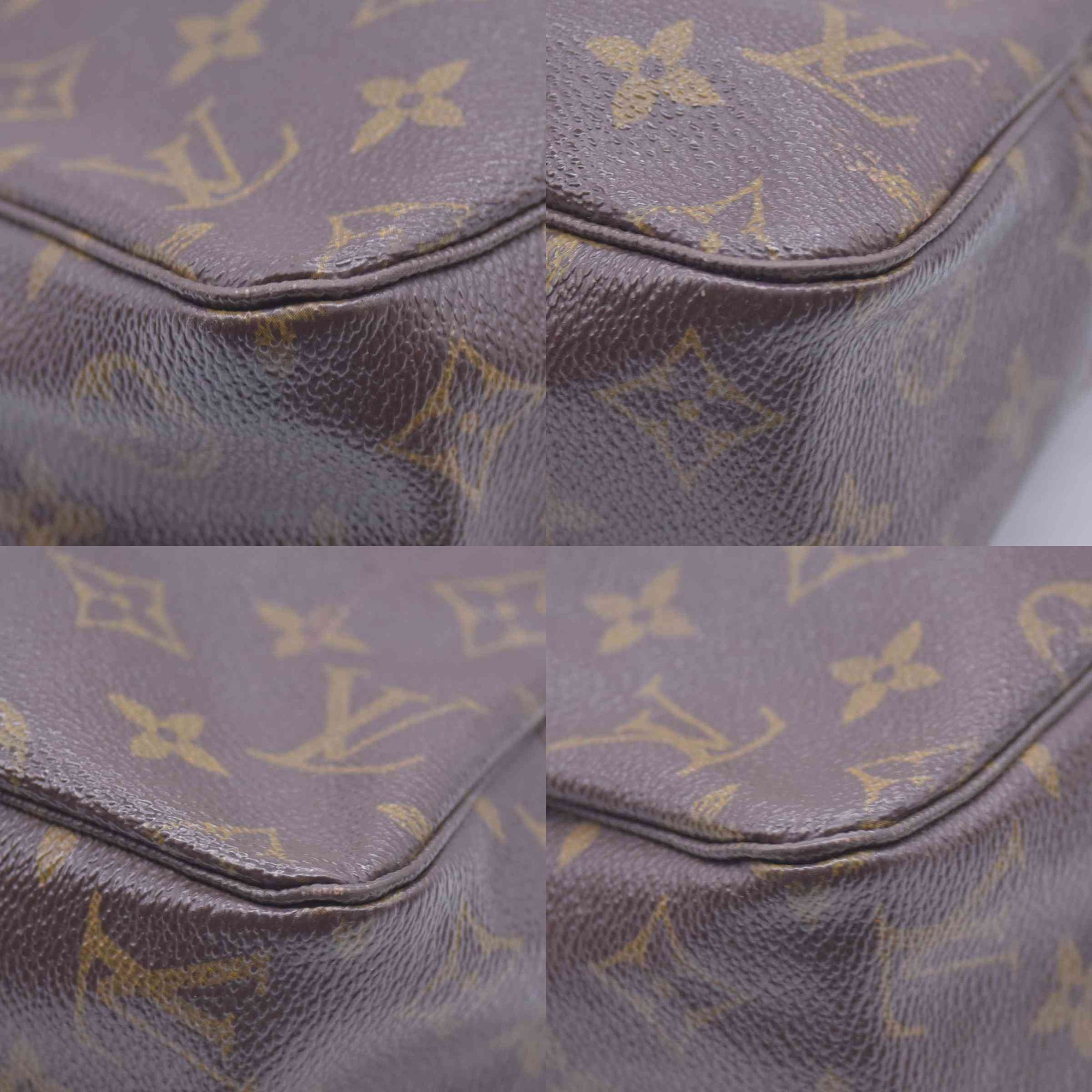 $600 Louis Vuitton Monogram Trousse Toilette 23 821