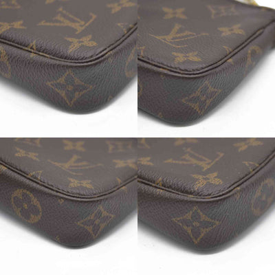 AUCTION  $1050 Louis Vuitton Monogram Mini Pochette Accessories SP2158