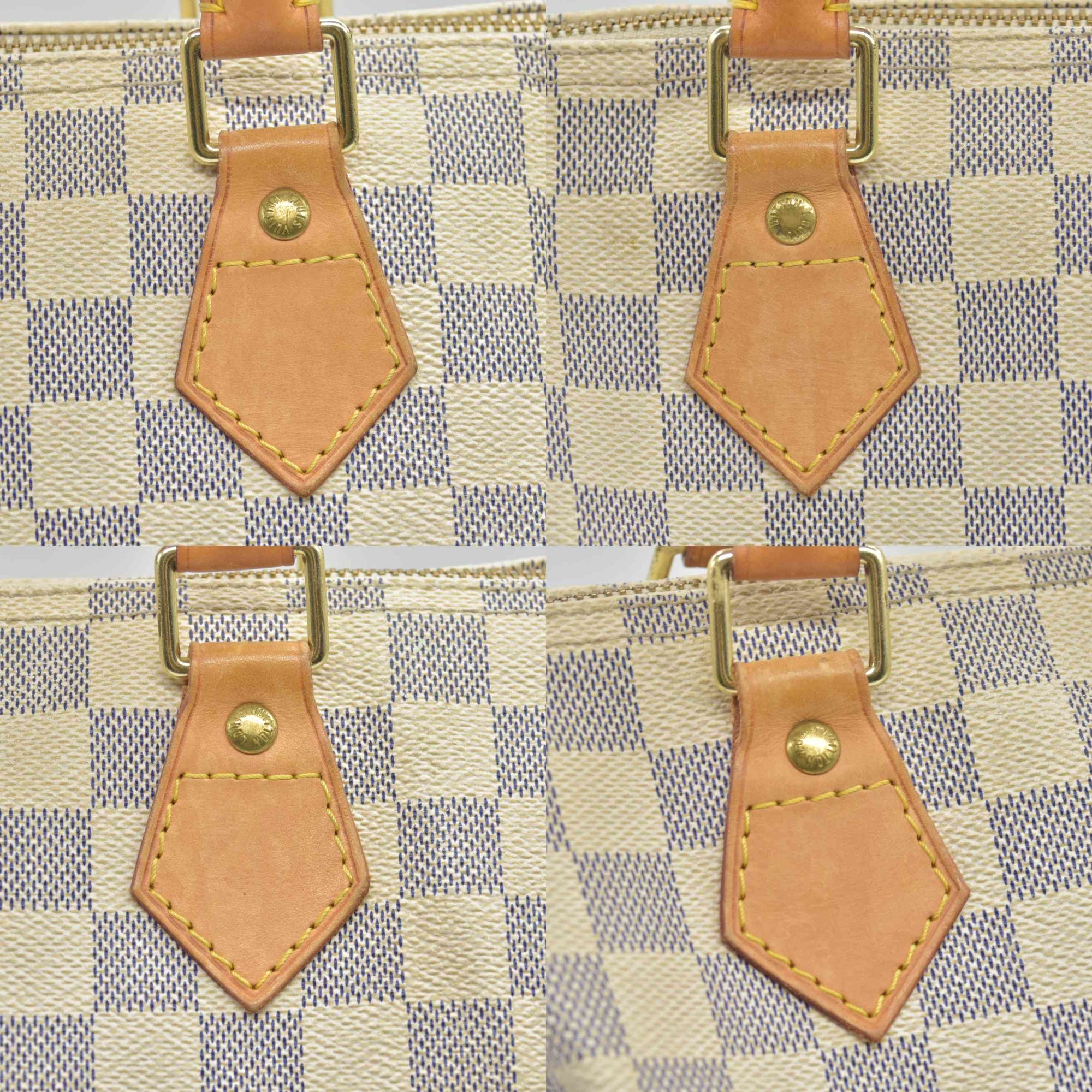 Louis Vuitton  Damier Azur Speedy 25 $1550 CONSIGNMENT 2013 SD1113