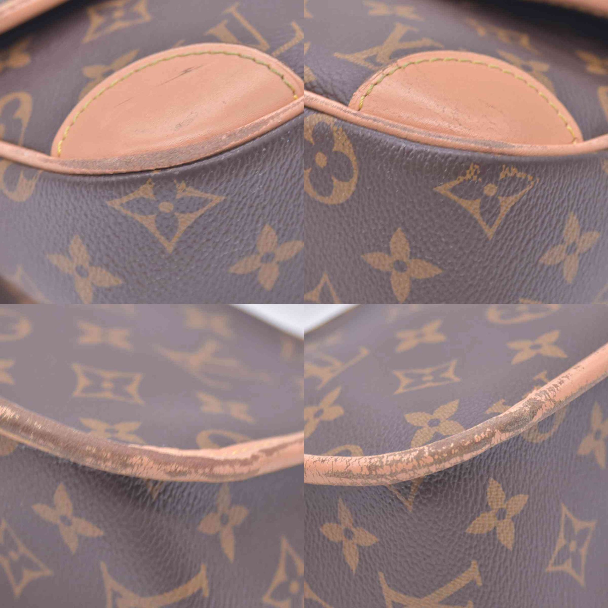 $2940 Louis Vuitton Monogram Diane Black 10020675