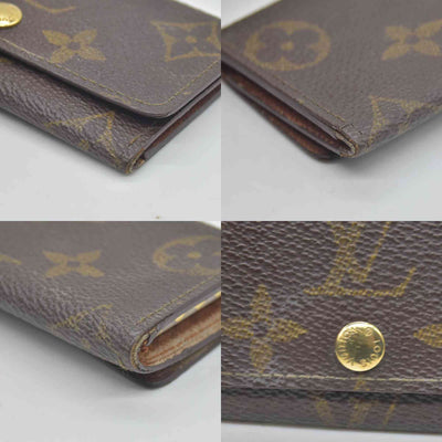 $345 Louis Vuitton Monogram Multicles 4 Ring Key Case Brown ET0892 CONSIGNMENT