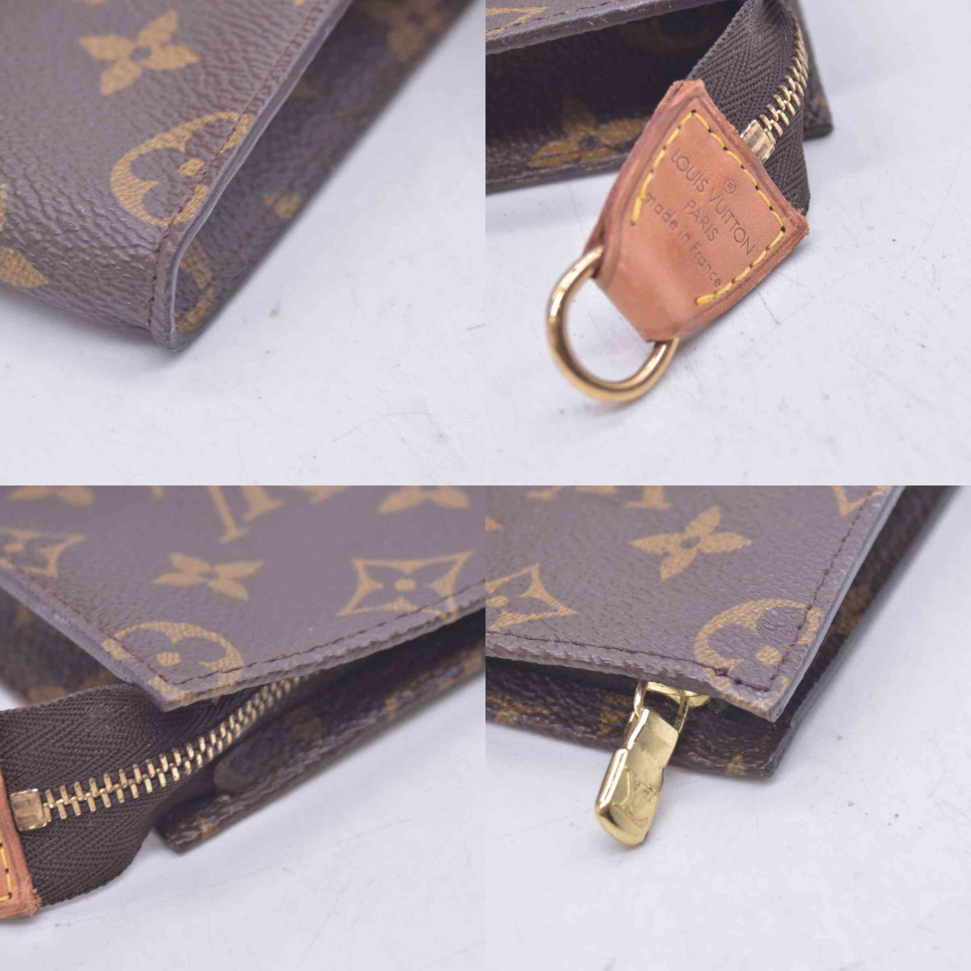 $490 2000 LOUIS VUITTON Monogram Bucket PM VI0010 CONSIGNMENT 10021417