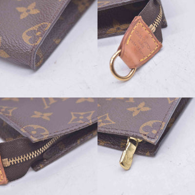 $490 2000 LOUIS VUITTON Monogram Bucket PM VI0010 CONSIGNMENT 10021417