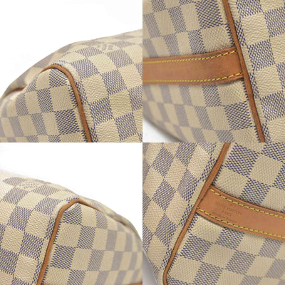 $1940 Louis Vuitton  Damier Azur Speedy Bandouliere 25 DU4104 2014