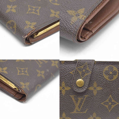 AUCTION $750 Louis Vuitton  Monogram French Purse Wallet TH0021