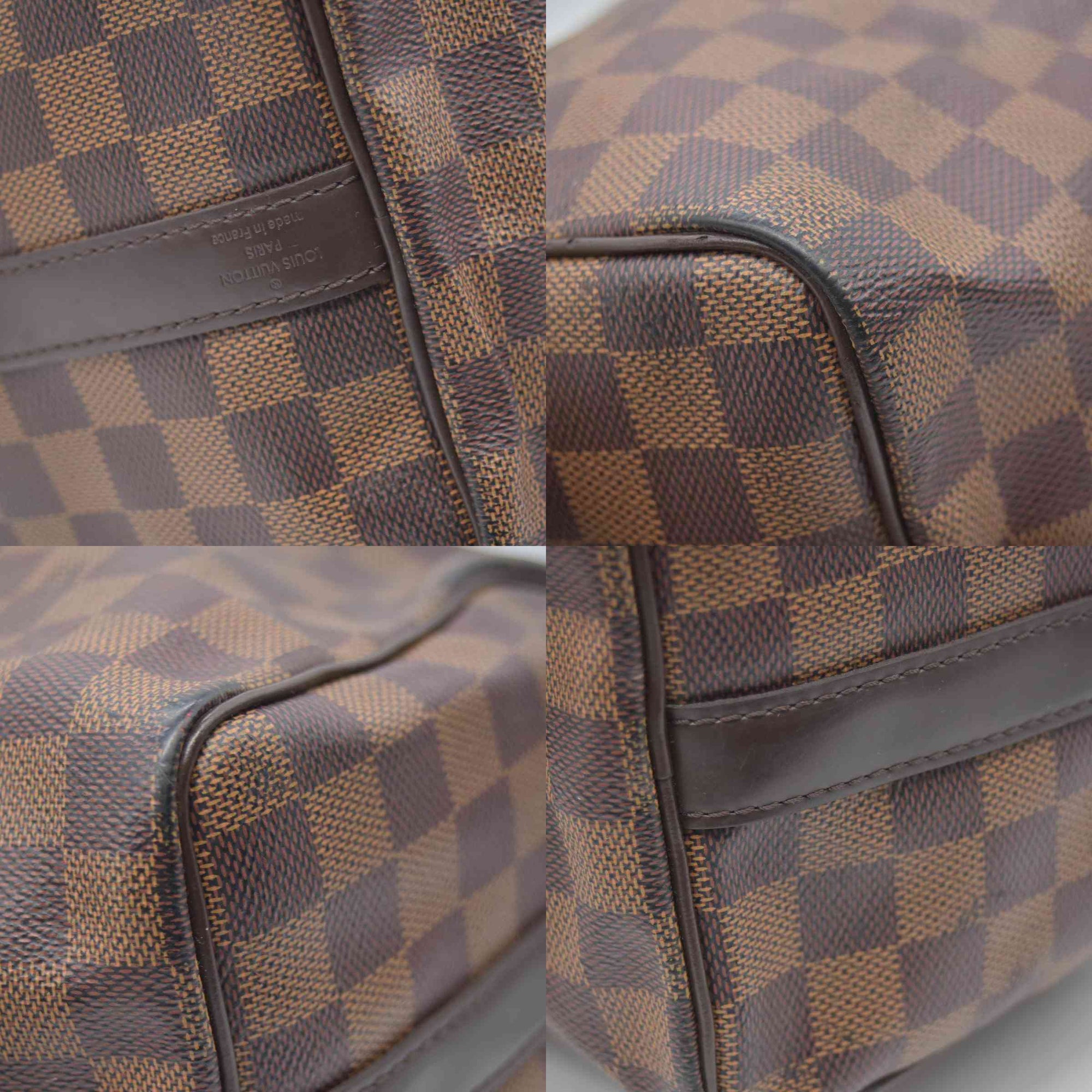 $1,890 LOUIS VUITTON Damier Ebene Speedy Bandouliere 25