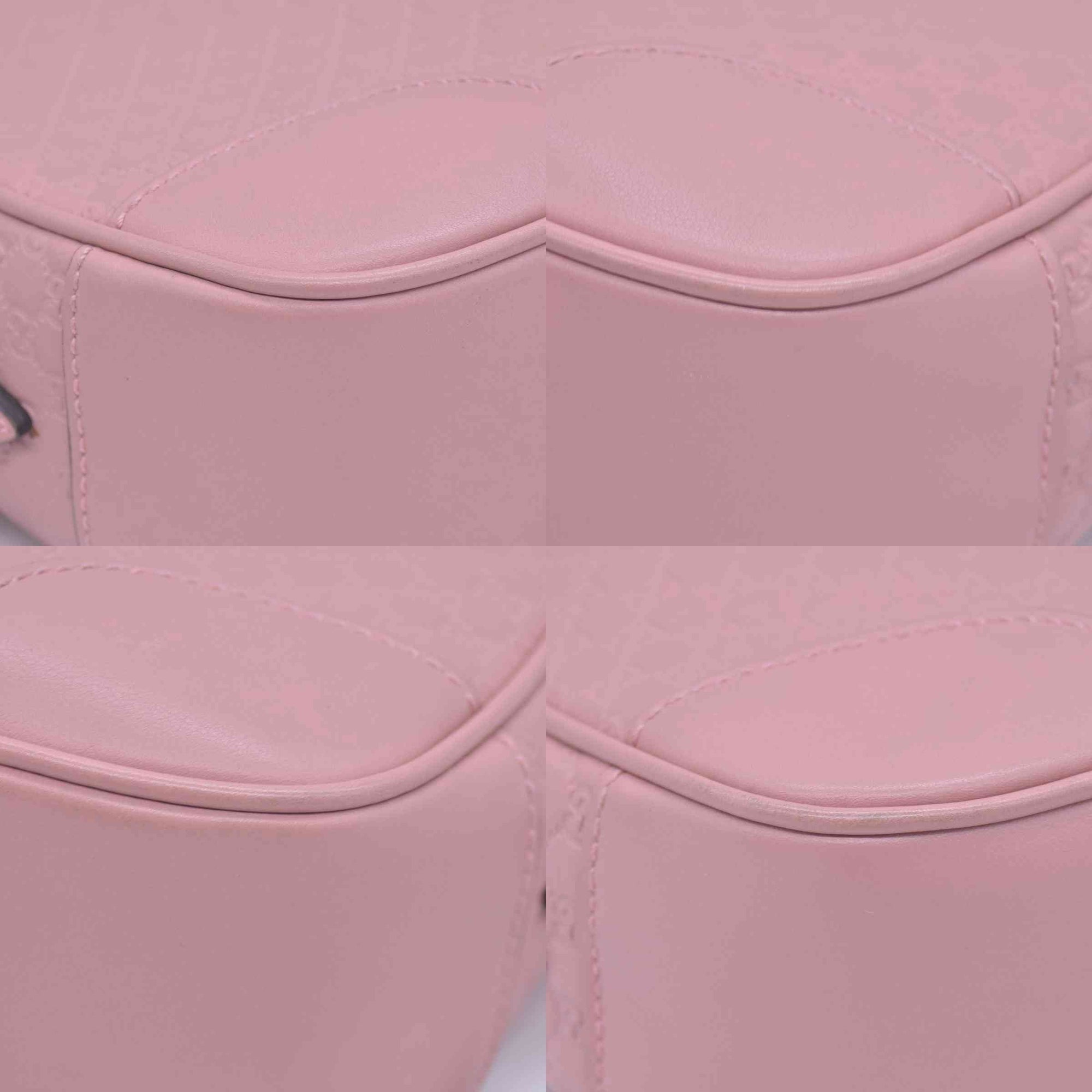 $1290 Gucci Microguccissima Bree Crossbody Pink CONSIGNMENT 10021173