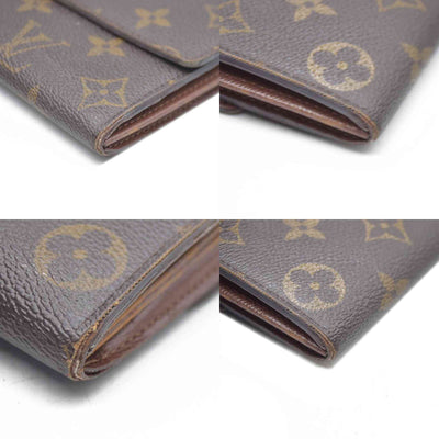 AUCTION $725 Louis Vuitton Monogram Sarah Wallet MI0096