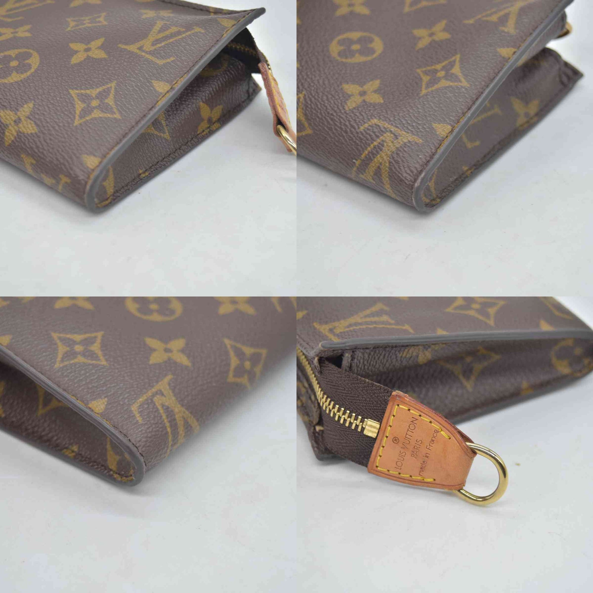 $490 Louis Vuitton Monogram Bucket 23 Pouch CONSIGNMENT