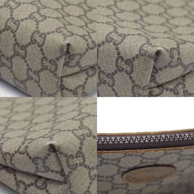 Gucci GG Gucci Plus PVC Leather Pouch Clutch Bag Consignment