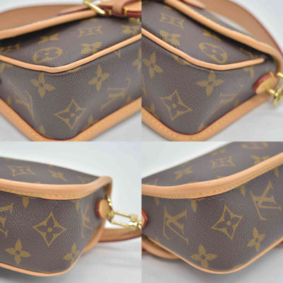 $2170 Louis Vuitton Monogram Nano Diane