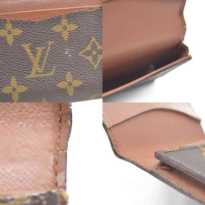 LOUIS VUITTON Monogram Enveloppe Carte de Visite Card Case Wallet