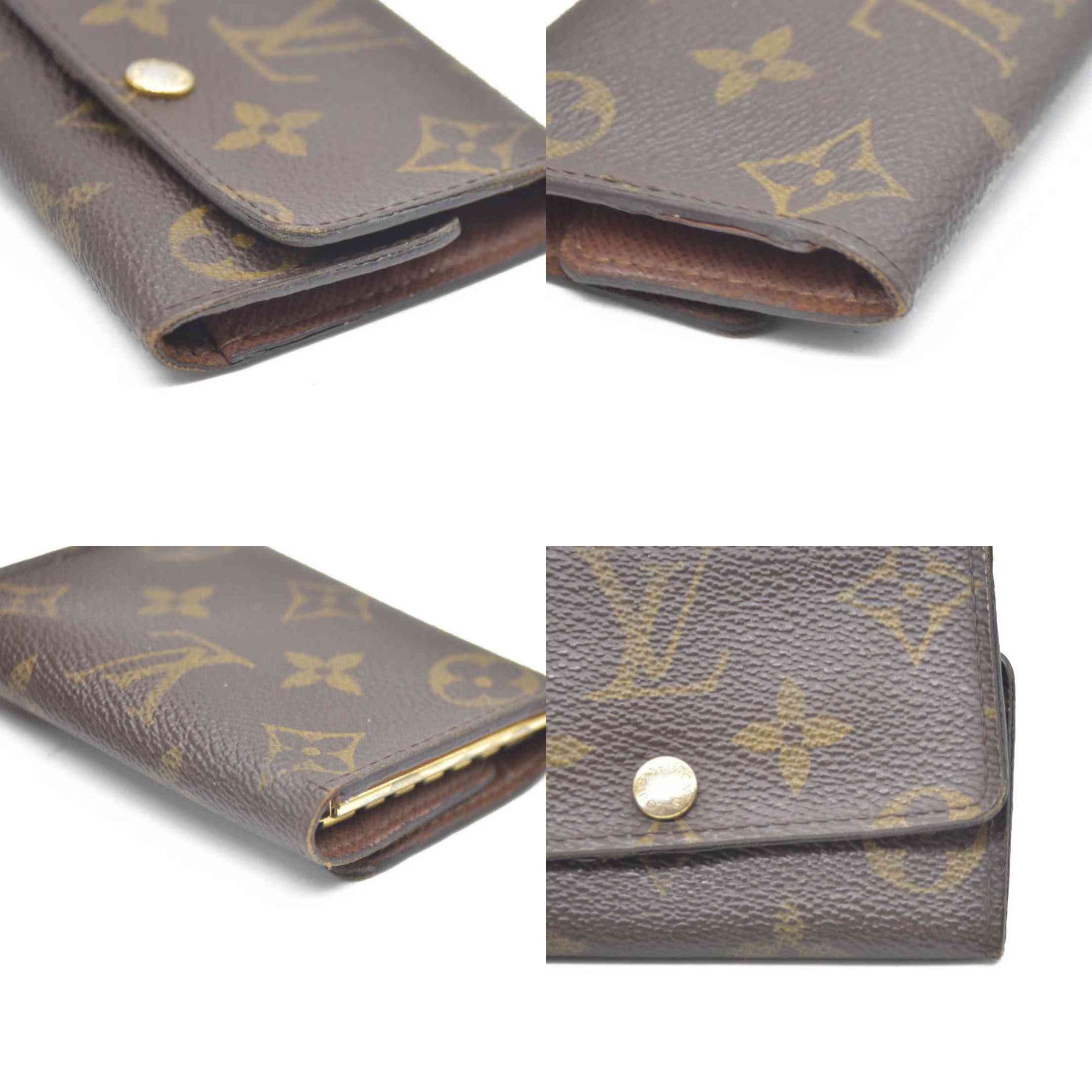Louis Vuitton Monogram Multicles 6 Ring Key Case Brown