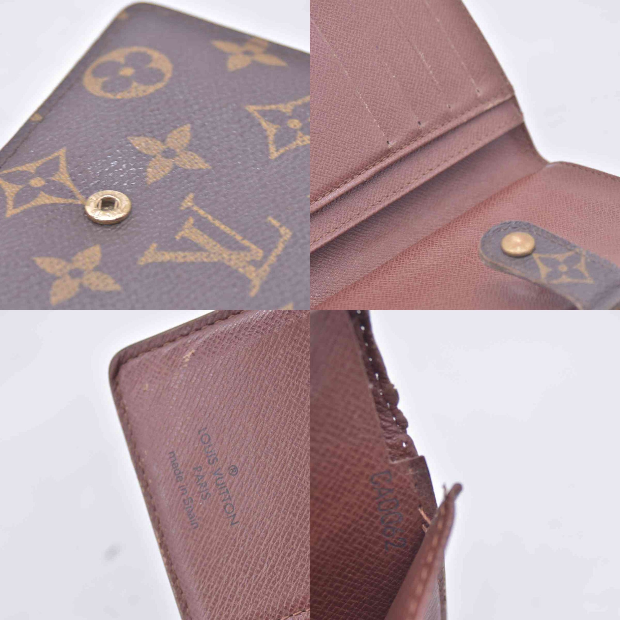 $730 LOUIS VUITTON Monogram French Wallet CONSIGNMENT 10021463