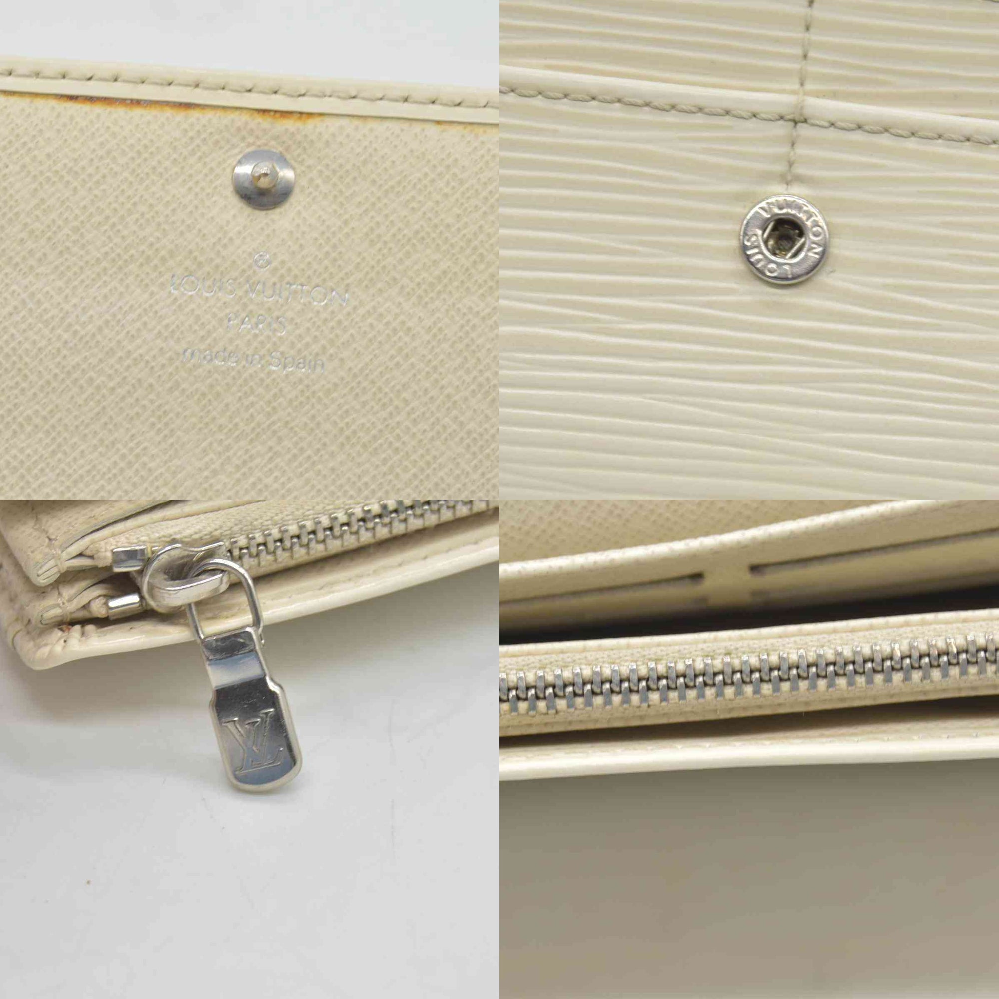Louis Vuitton Epi Sarah Wallet Ivory CONSIGNMENT