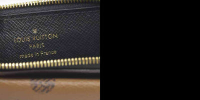 $700 Louis Vuitton  Reverse Monogram Recto Verso Card Holder Brown RFID