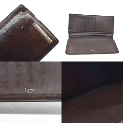 Cartier Leather Bifold Wallet