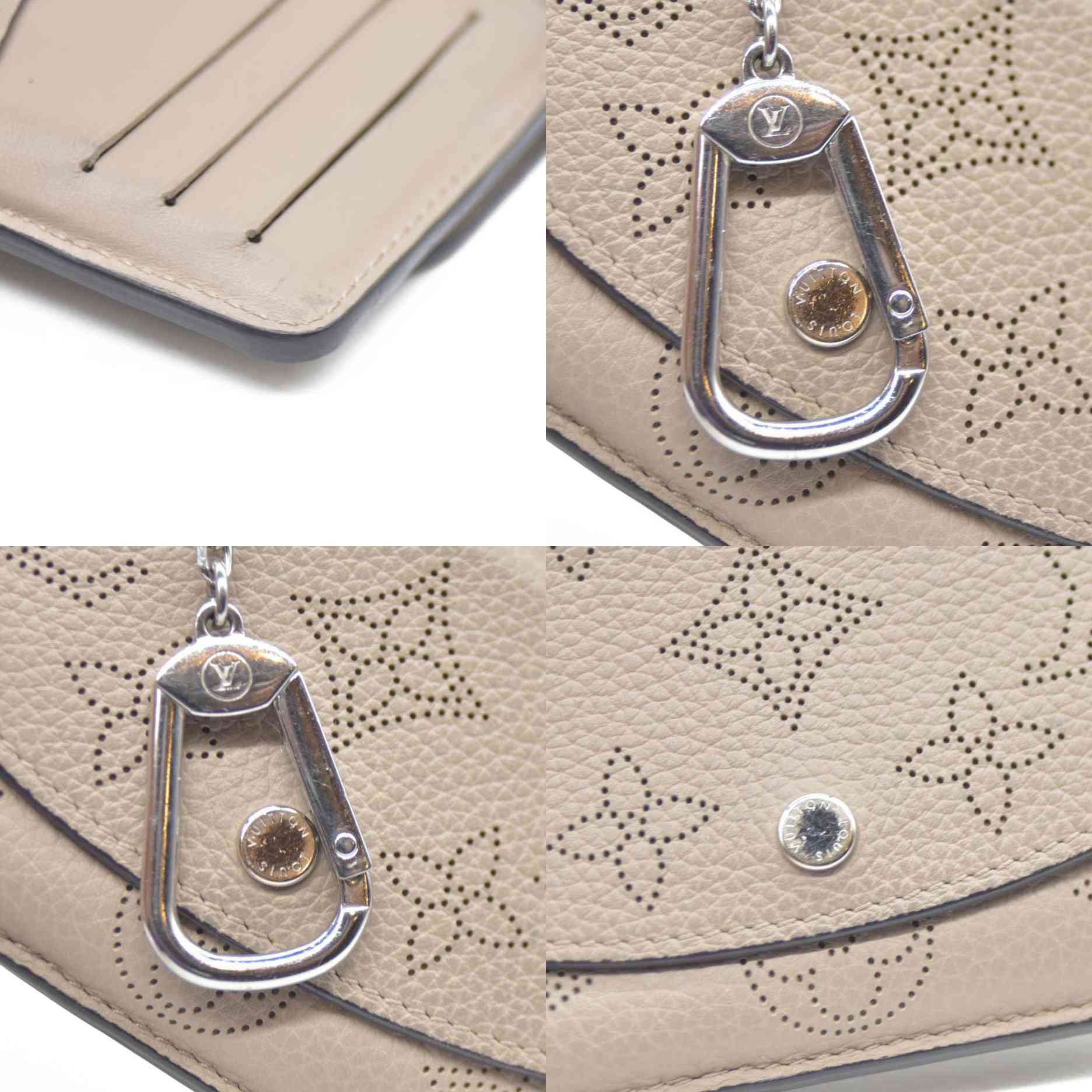 Louis Vuitton  Mahina Recto Verso Card Holder Galet