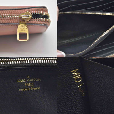$1250 2014 Louis Vuitton Parnassea Portefeuille Iena Zip Around Long Wallet MI0134