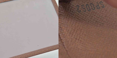 $435 Louis Vuitton Taiga ID Card Holder Wallet  SP0052