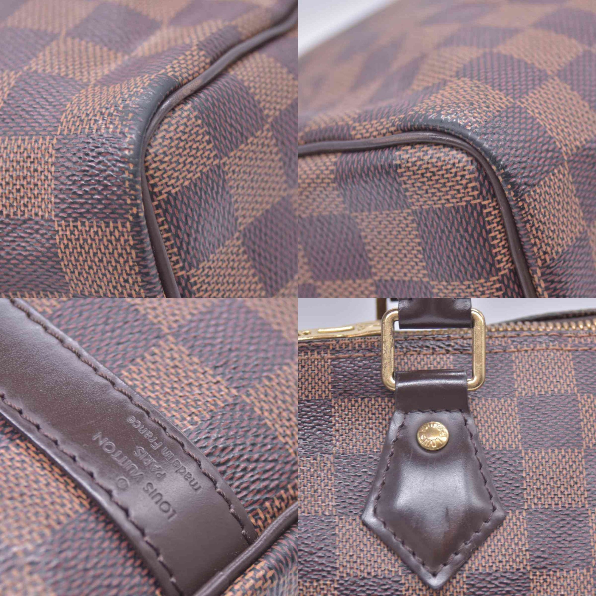 $1980 2020 Louis Vuitton Damier Ebene Speedy Bandouliere 25 AA1220
