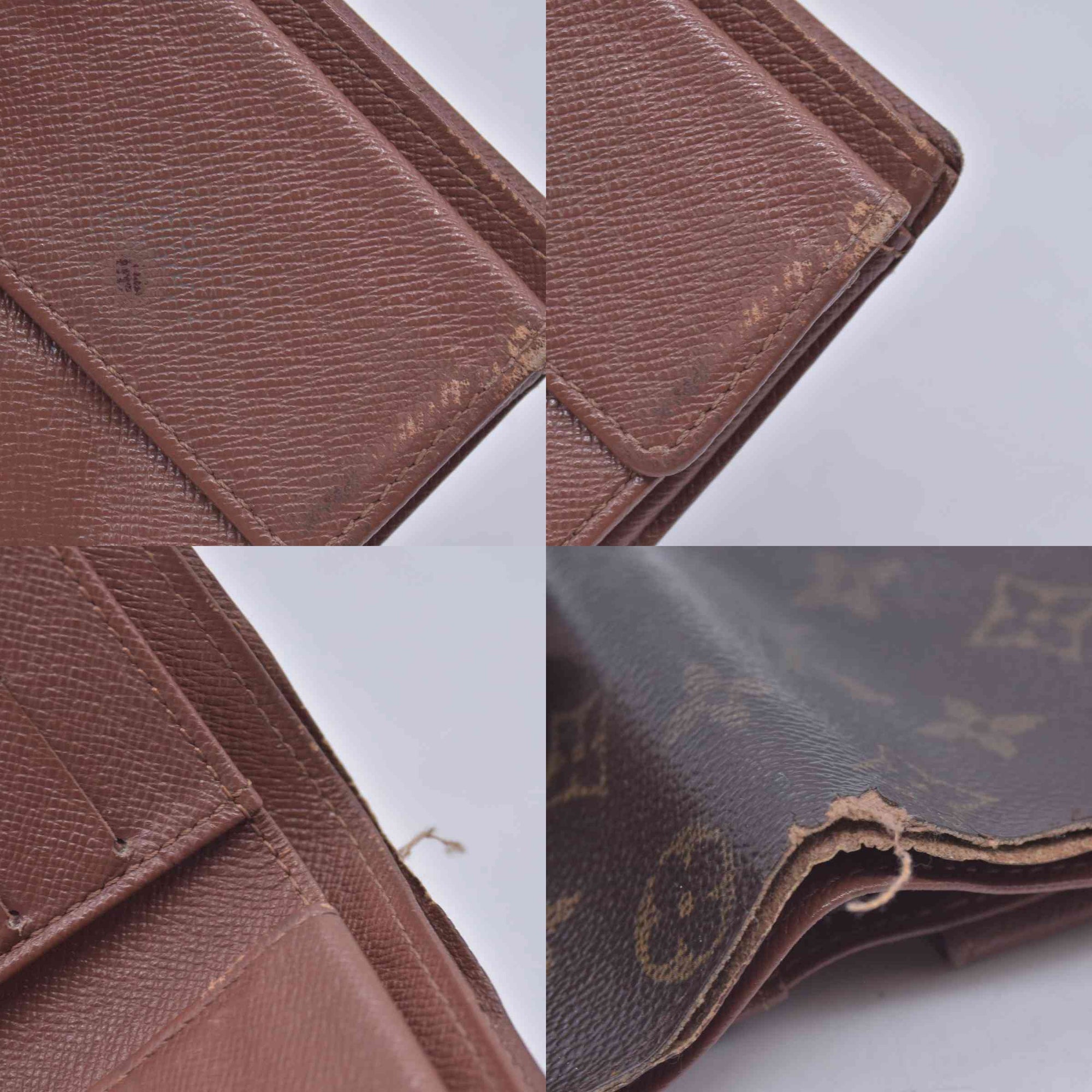 $480 LOUIS VUITTON Monogram Compact Bifold Wallet CONSIGNMENT 10021587