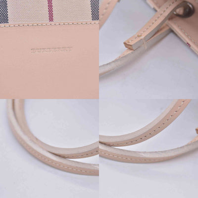 $1490 Burberry PVC Beige Tote CONSIGNMENT 10021249