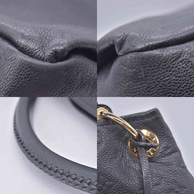 $3800 2016 Louis Vuitton Empreinte Artsy MM Black CA4196 10020668