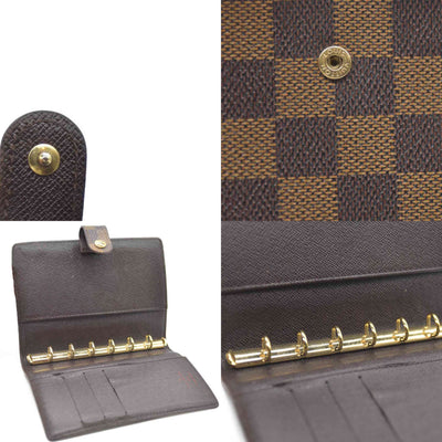 Louis Vuitton Damier Agenda PM Notebook Cover Brown CA0978