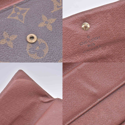 $590 LOUIS VUITTON Monogram Porte Tresor International Wallet CONSIGNMENT 10021412