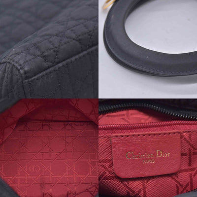 $5100 Dior Nylon Cannage Medium Lady Dior Black 10020628