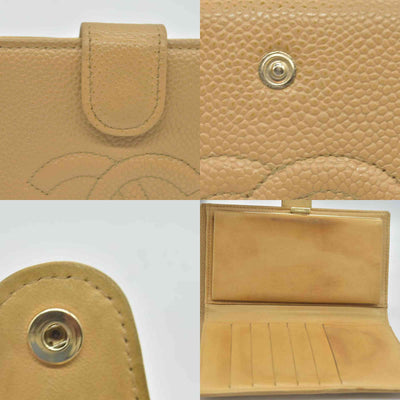 $875 Chanel Wallet Purse Coin purse COCO Beige CONSIGNMENT
