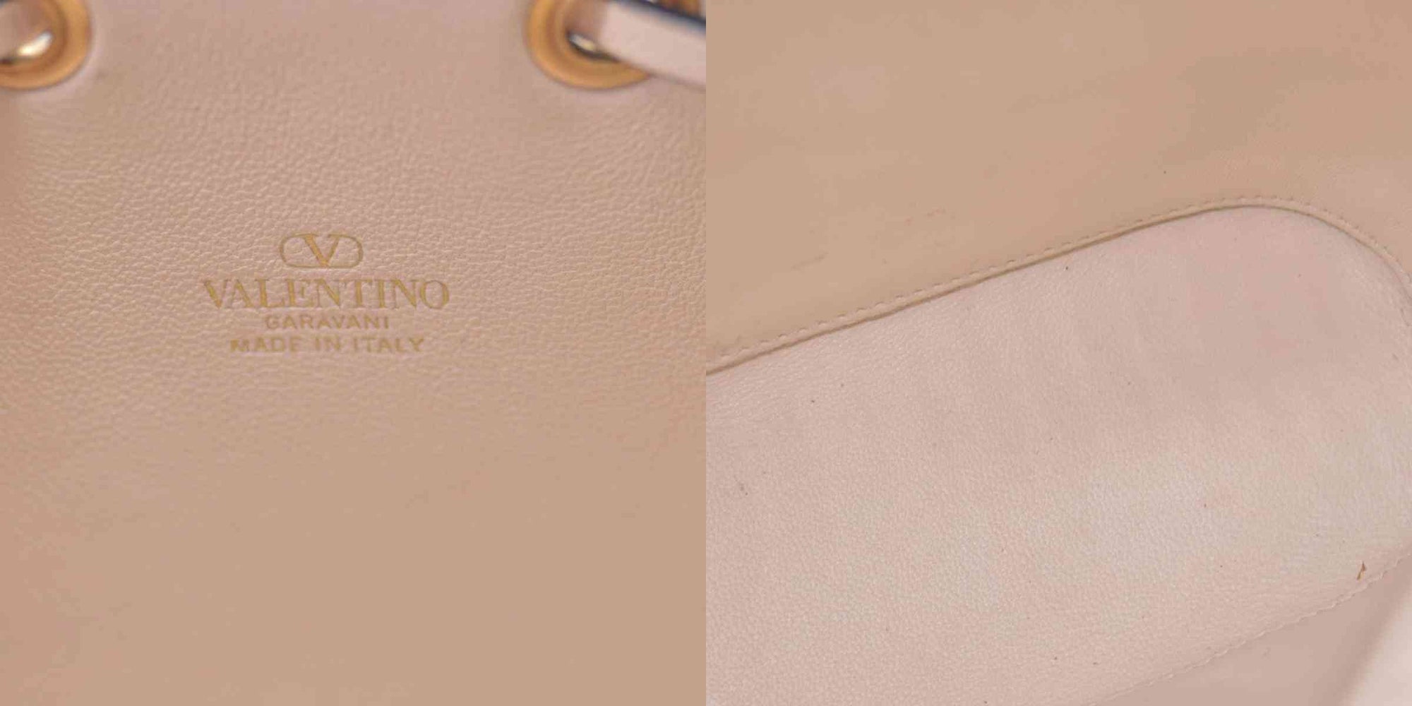 $1450 Valentino Mini VLogo Signature Bucket Bag In Nappa Leather 10020670