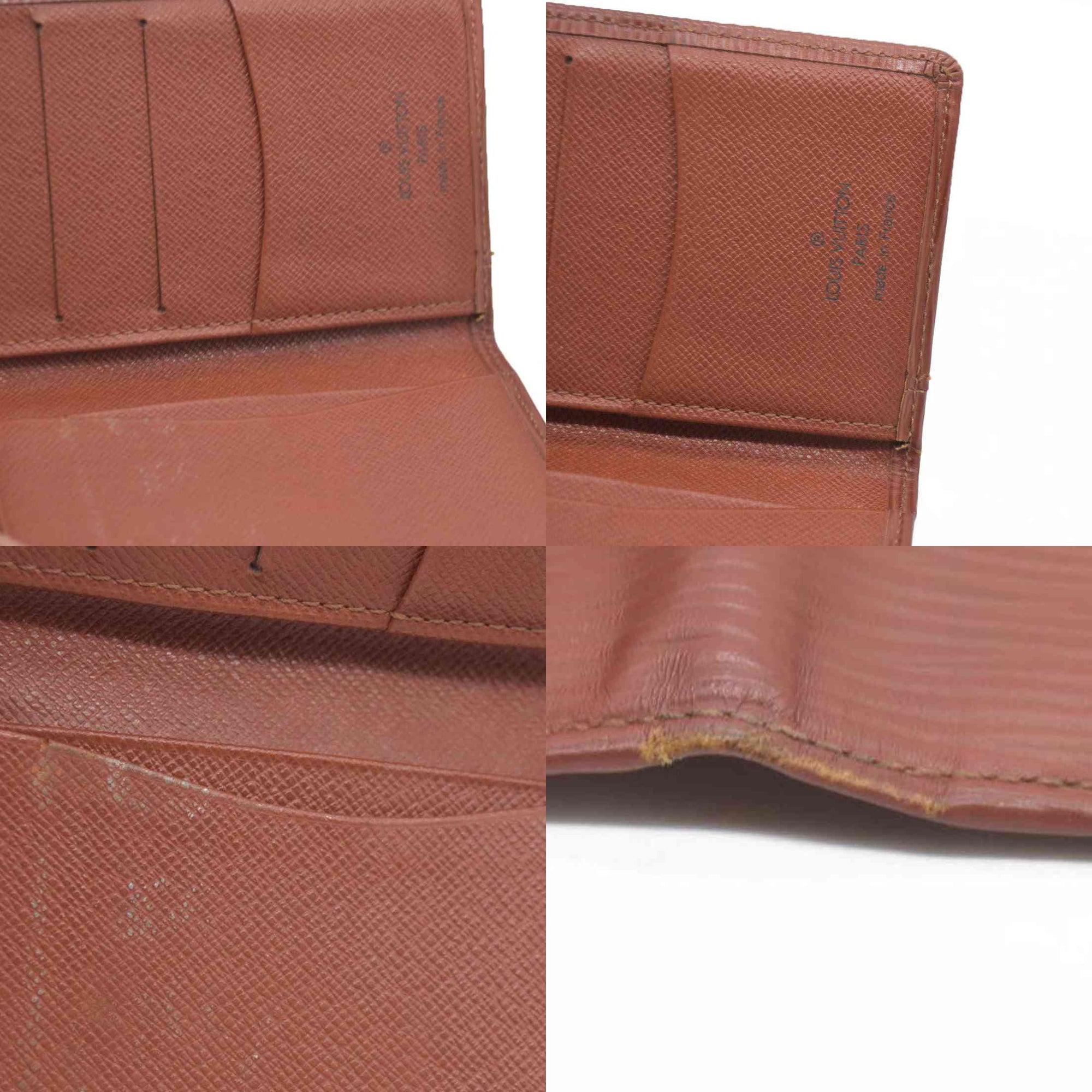 AUCTION $505 LOUIS VUITTON Epi Organizer de Poche Card Case