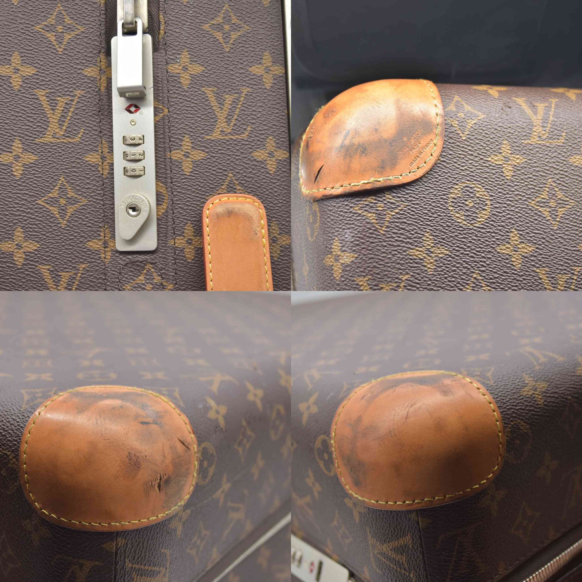 $3450 Louis Vuitton Monogram Horizon 50