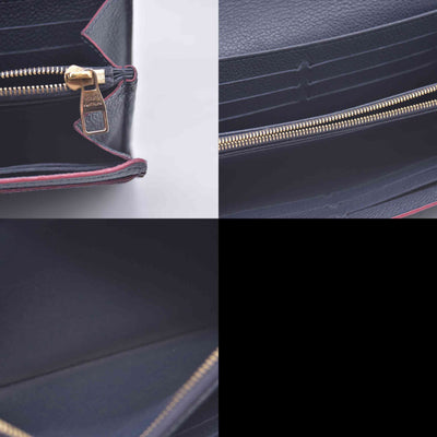 $1060 2016 Louis Vuitton Empreinte Sarah Wallet NM Marine Rouge CA4186 10021097