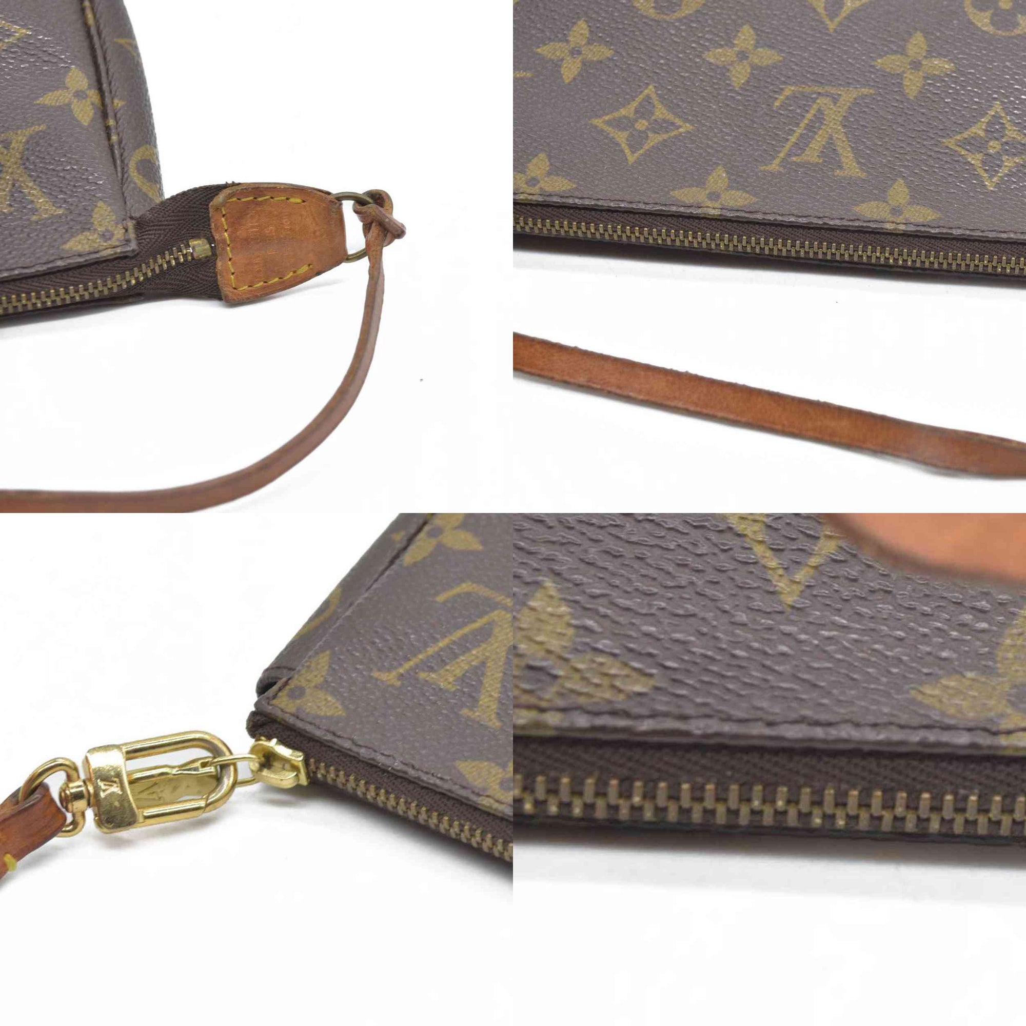 Louis Vuitton Monogram Pochette Accessories AR0936