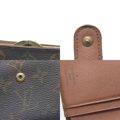 $720 Louis Vuitton LV Monogram French Purse MI1919