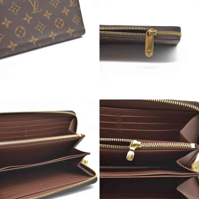 $915 Louis Vuitton Monogram Zippy Wallet RFID CONSIGNMENT AUCTION