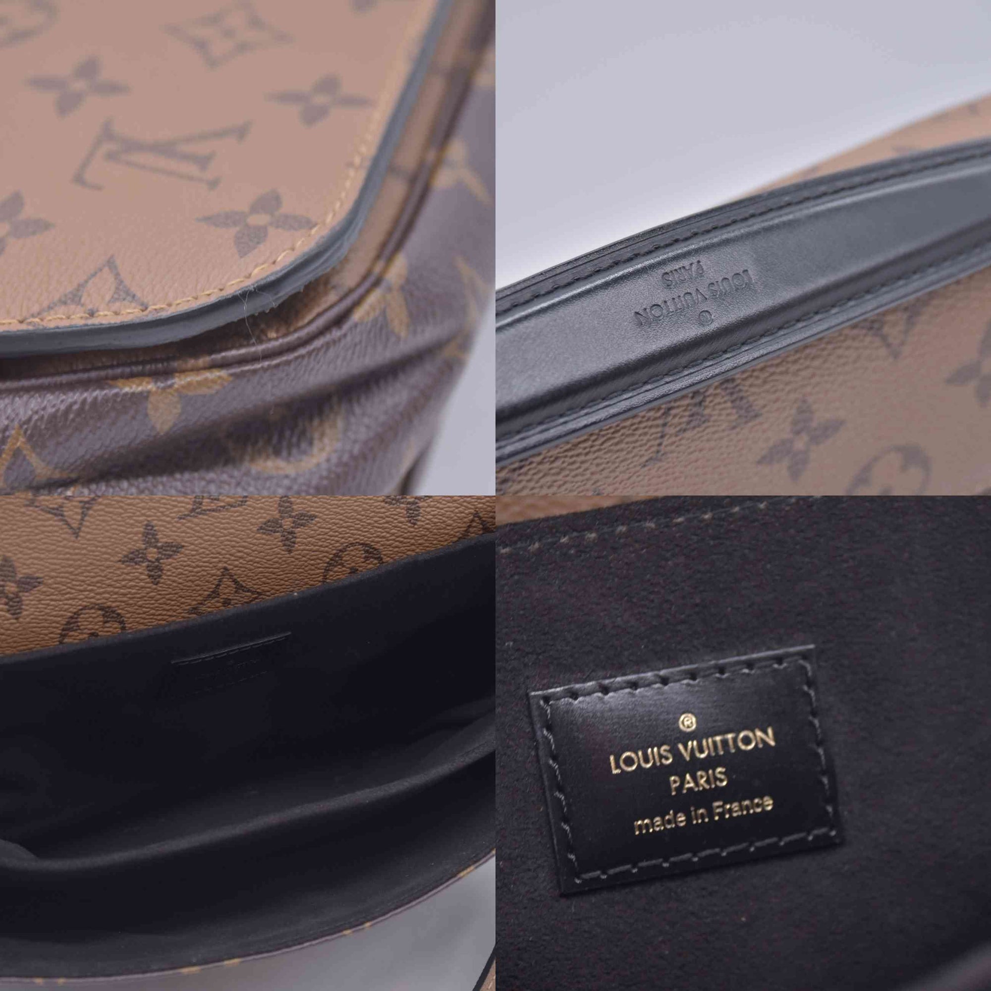 $2840 2020 Louis Vuitton Reverse Monogram Pochette Metis DR5200 10020897