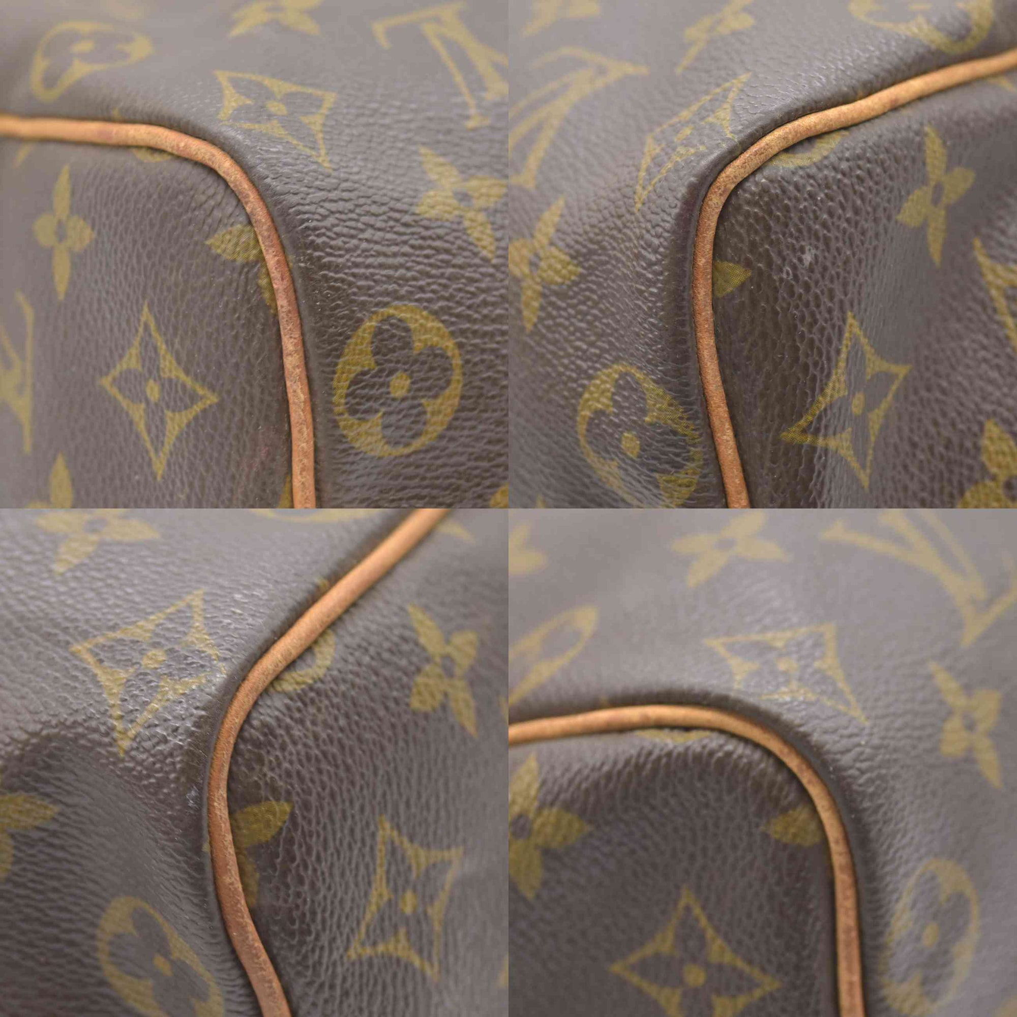 $1490 1989 Louis Vuitton  Speedy 25 Brown Monogram MI8911