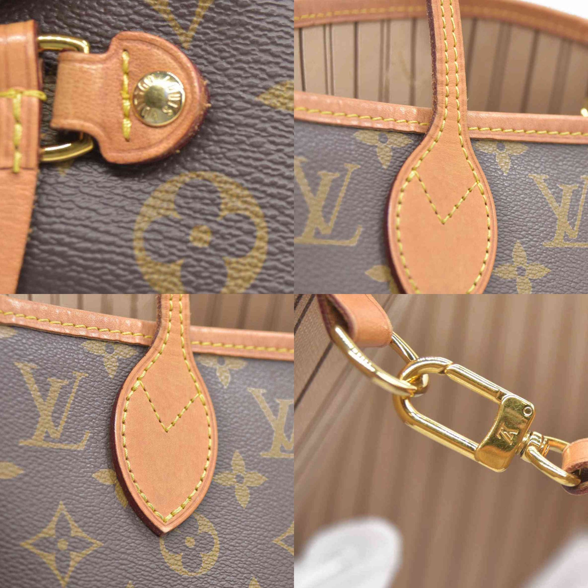 $2170 Louis Vuitton 2021 LV Monogram Neverfull MM