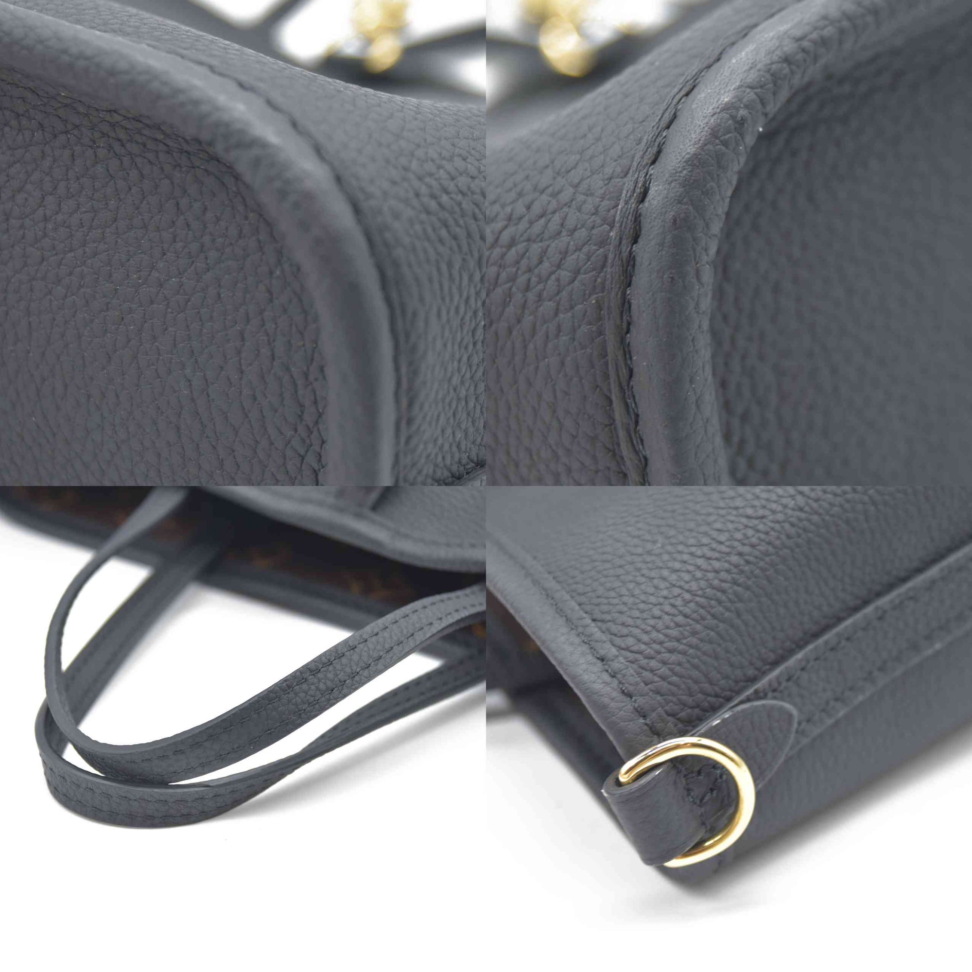 Louis Vuitton  Monogram Neverfull Inside Out Bandouliere BB Black