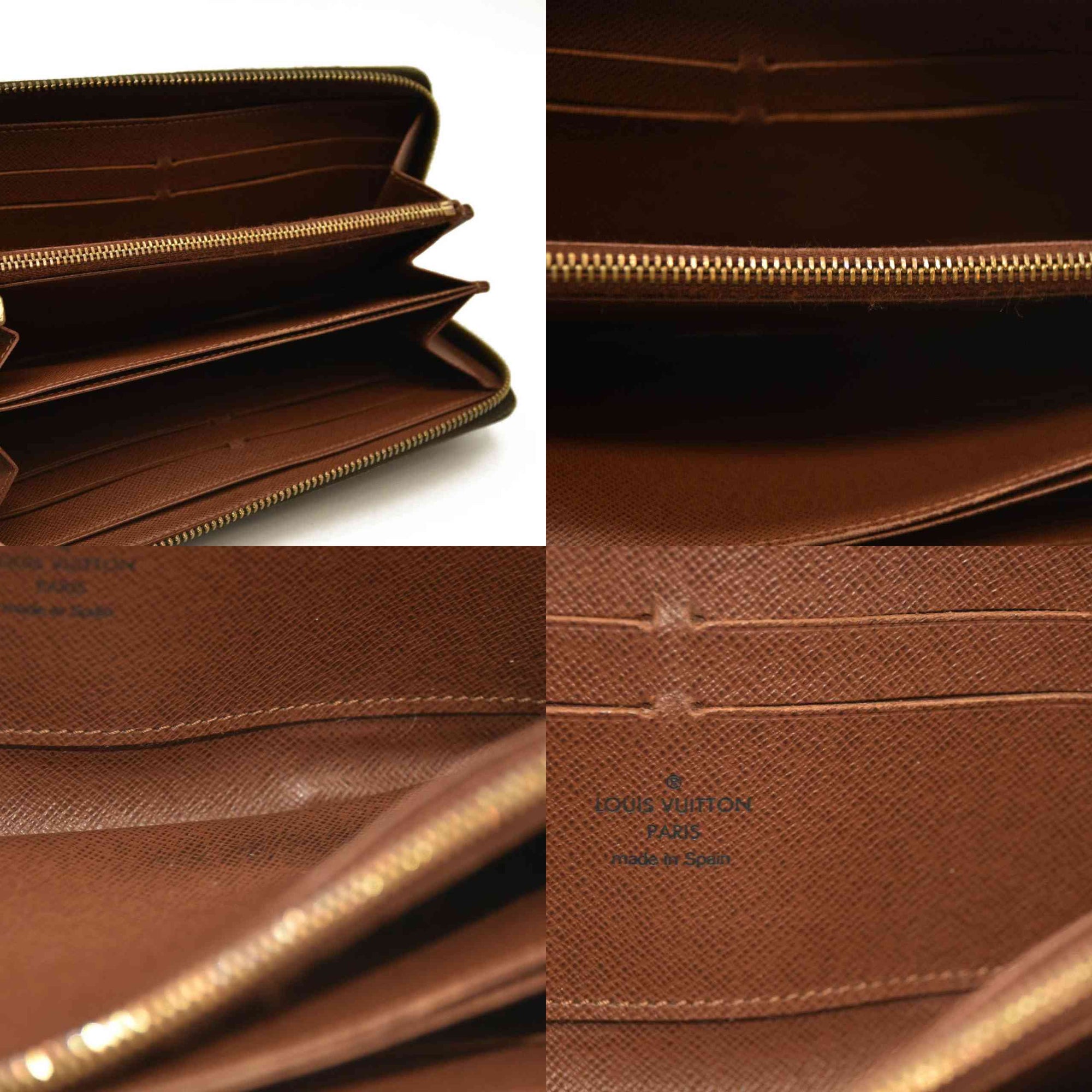 Louis Vuitton  Monogram Zippy Wallet CA3101