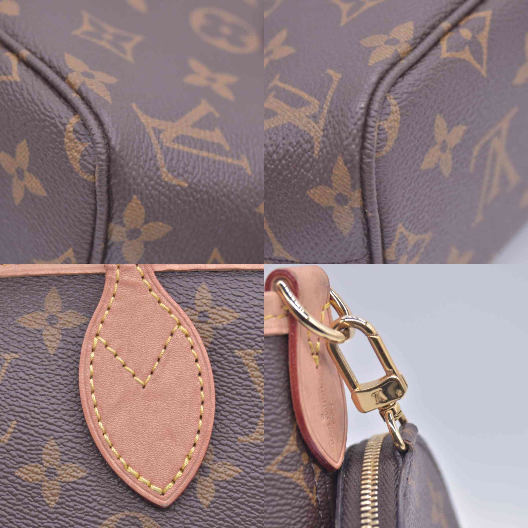 $2100 Louis Vuitton Monogram Neverfull BB
